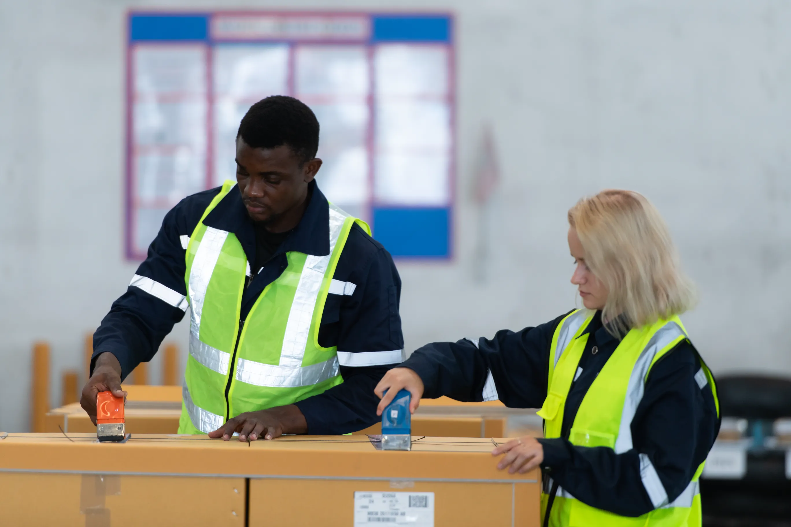 Warehouse with predictive logistics system