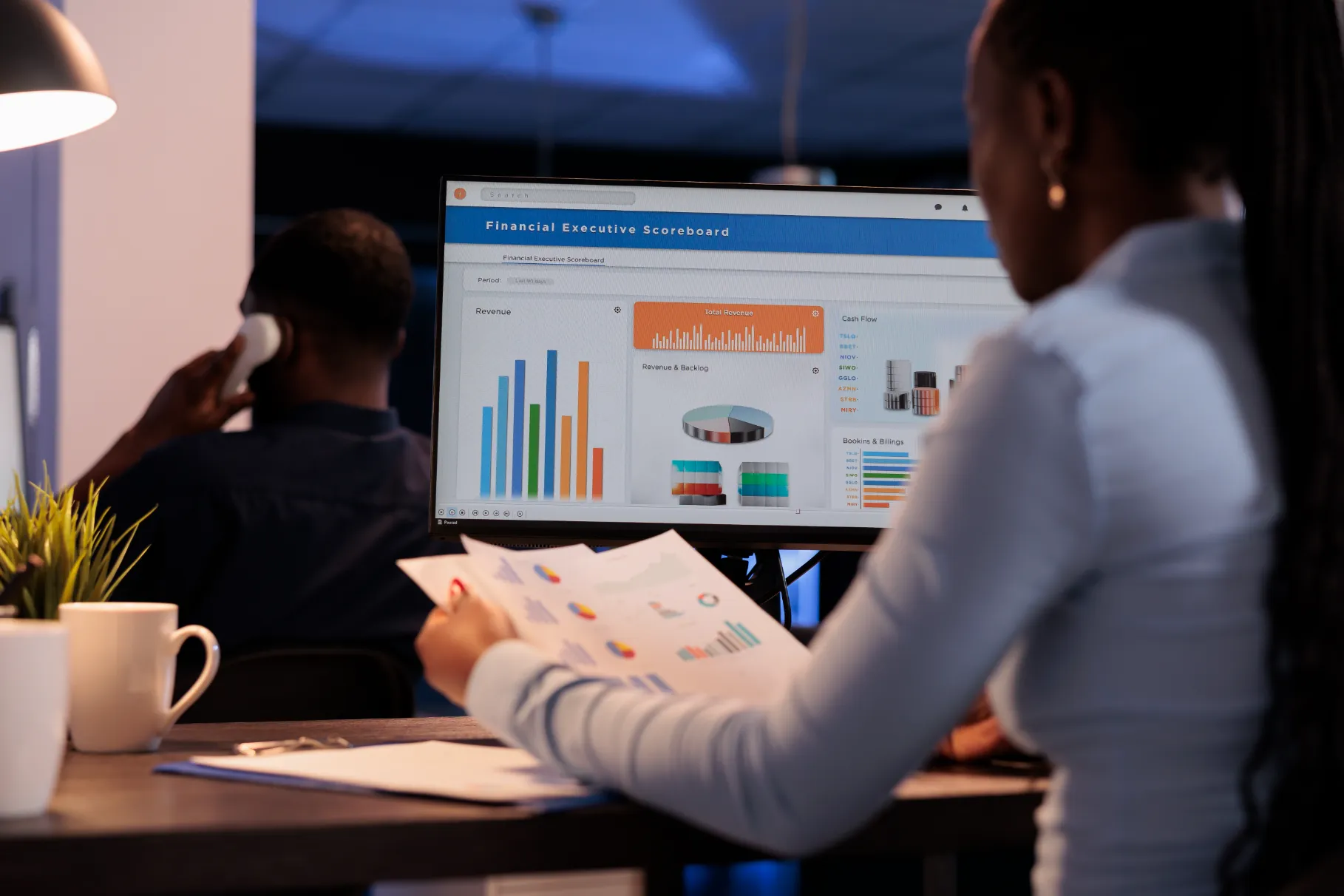 Analytics and BI dashboards